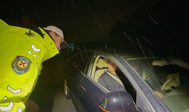 Sakarya'da D-650 kara yolunda tedbir amaçlı trafik durduruldu