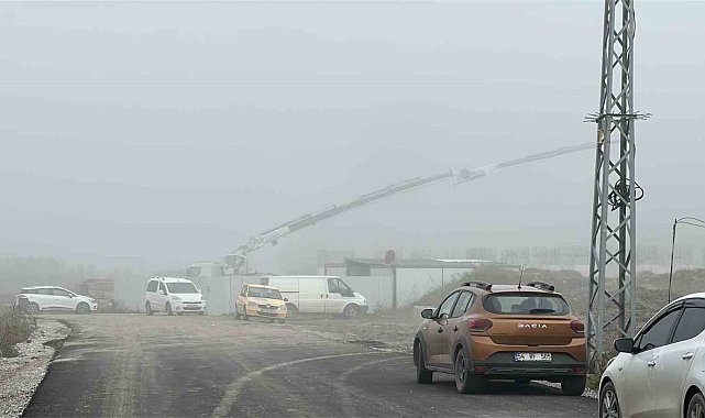 Sakarya'da sis görüş mesafesini düşürdü