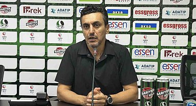 Sakaryaspor - İskenderunspor maçının ardından