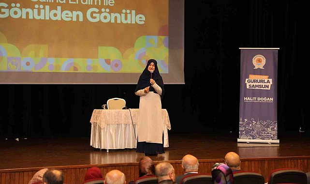 Saliha Erdim'den "Gönülden Gönüle" konferansı