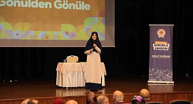 Saliha Erdim'den "Gönülden Gönüle" konferansı