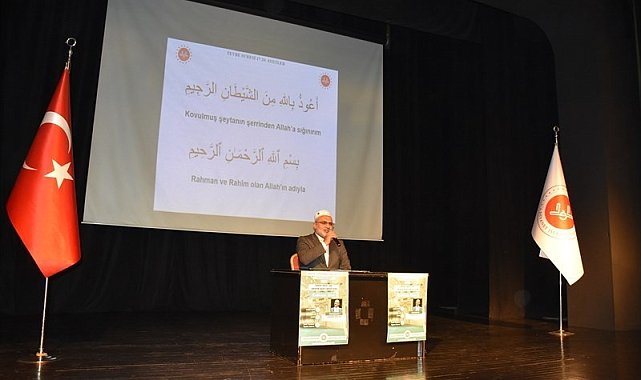 Salihli'de 'Cami ve Sosyal Hayat' konferansı düzenlendi