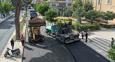 Salihli'de iki mahalleyi birbirine bağlayan Ferah Caddesi yenileniyor