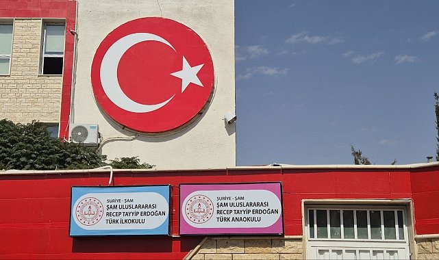Şam Uluslararası Recep Tayyip Erdoğan Türk Okulu'nda eğitim faaliyetleri sürüyor