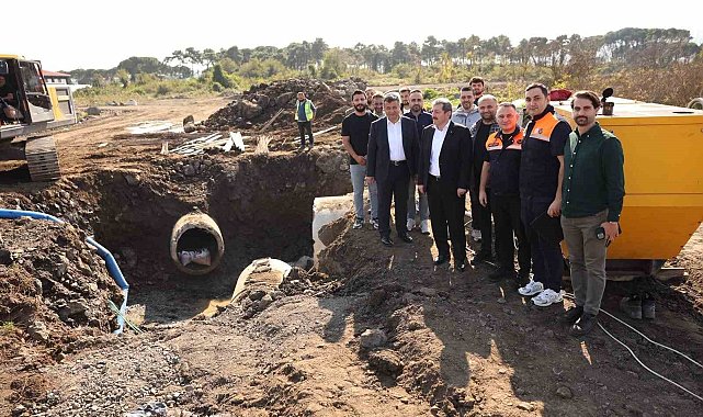 Samsun Teknoloji OSB'nin yol ve altyapı çalışmaları değerlendirildi