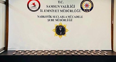 Samsun'da 2 bin 352 sentetik ecza ele geçirildi: 3 gözaltı