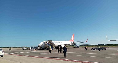 Samsun'da 9 ayda 1,3 milyona yakın yolcuya havayolu hizmeti verildi
