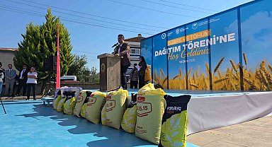Samsun'da bin 757 üreticiye tohum ve gübre desteği