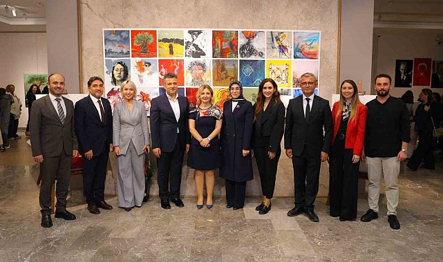 Samsun'da I. Sanat Çalıştayı'nın eserleri sergilendi