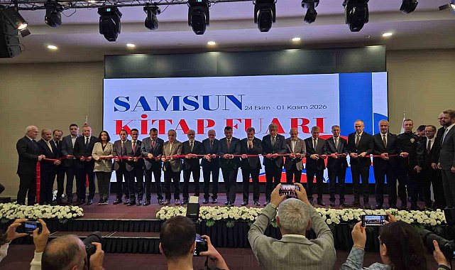 Samsun'da kitap şöleni başladı: "Samsun Kitap Fuarı" açıldı
