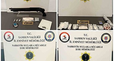 Samsun'da uyuşturucu operasyonu: 10 şahsa adli işlem