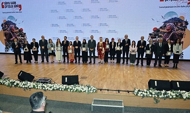 Samsunlu kadın çiftçilere bakanlıktan örnek uygulama ödülü