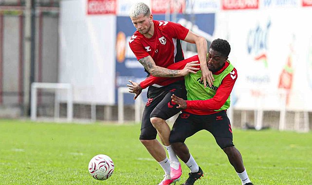Samsunspor, Amed Sportif Faaliyetler maçı hazırlıklarına devam etti