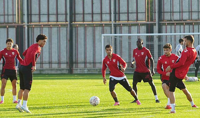 Samsunspor, Amed Sportif Faaliyetler maçının hazırlıklarını tamamladı