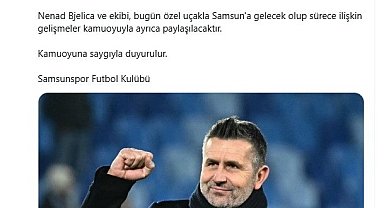 Samsunspor, Nenad Bjelica ile prensip anlaşmasına vardı