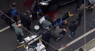 Sancaktepe'de pazar yerinde bıçaklı kavga: Biri çocuk 6 yaralı