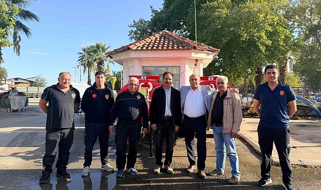 Sarıgöl'de iki mahalleye yangın tankeri desteği
