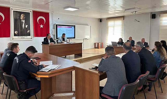 Sarıgöl'de okullar için tedbirler masaya yatırıldı