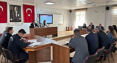 Sarıgöl'de okullar için tedbirler masaya yatırıldı