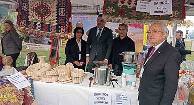 Sarıgöl'ün pekmezi İzmir'de tanıtıldı