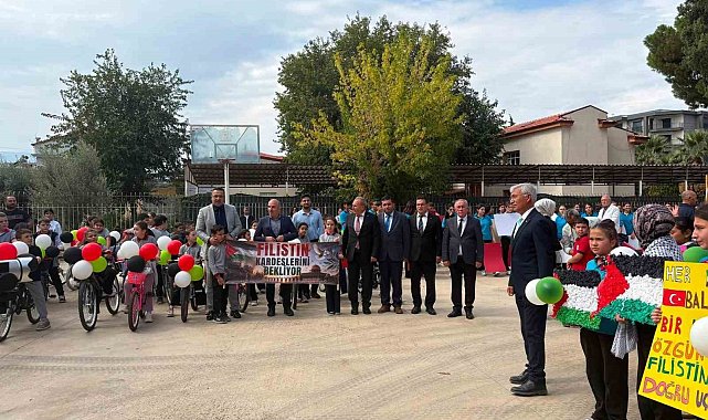 Sarıgöllü öğrencilerden Gazzeli çocuklar için anlamlı etkinlik