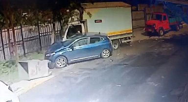 Sarıyer'de freni boşalan kamyonet kazaya neden oldu: 3 yaralı