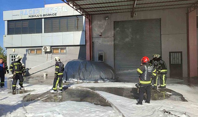 Şarjdaki elektrikli araç alev aldı
