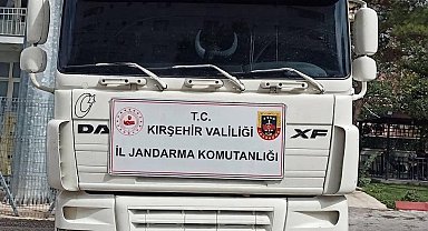 Şasesi değiştirilmiş tır yol kontrolünde yakalandı