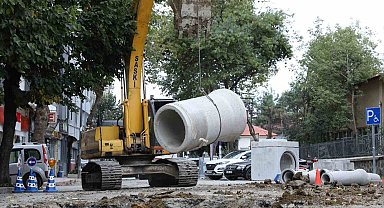 SASKİ'den İlkadım'da altyapı çalışması