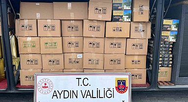 Şehirlerarası otobüste kaçak incir ele geçirildi