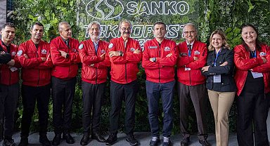 Selçuk Bayraktar ve Haluk Bayraktar'dan SANKO'ya ziyaret