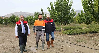 Selden etkilenen işletmelerde hasat tespiti yapıldı
