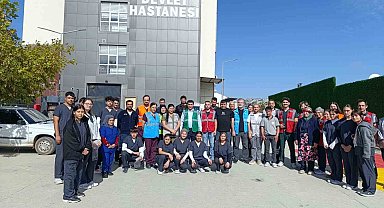 Selendi'de gerçek gibi tatbikat