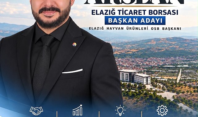 Şenol Arslan, "Biz bu yola şehrimizin ekonomik geleceğine katkı sunmak için çıktık"