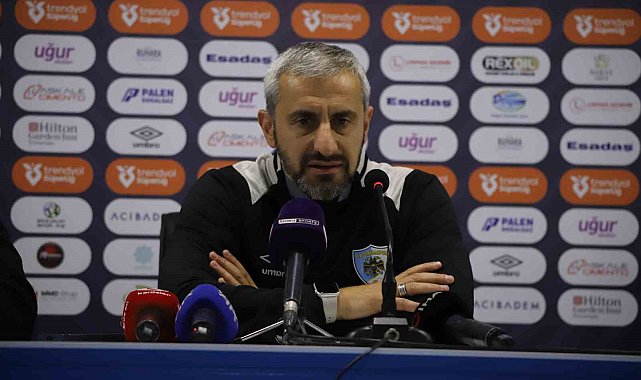 Serkan Özbalta: "Devre arası bazı şeyleri değiştirmemiz gerekiyordu"