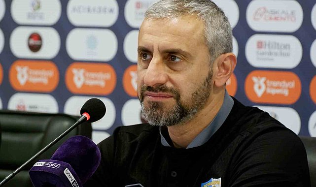 Serkan Özbalta: "Hayal dünyasına kapılmadan gerçekçi olmak gerekiyor. İnşallah ligi ilk 10 içinde bitiririz"