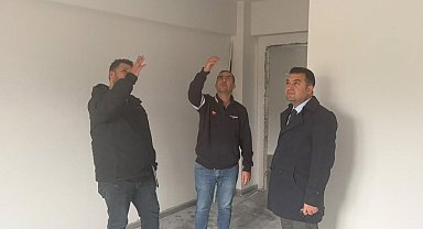 Şeyh Edebali Özel Bakım Merkezi inşaatında inceleme