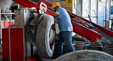 Seyhan Belediyesi atık lastikleri ekonomiye kazandırıyor