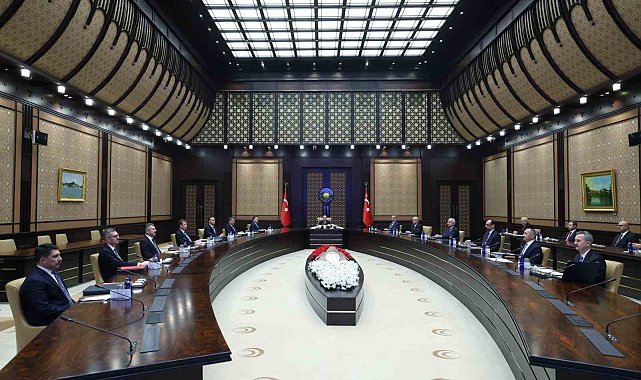 Siber Güvenlik Kurulu, Cumhurbaşkanı Recep Tayyip Erdoğan'ın başkanlığında toplandı.