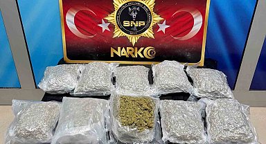 Siirt'te 5 kilo 600 gram skunk ele geçirildi