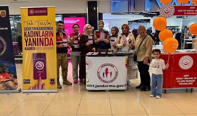 Siirt'te vatandaşlara KADES, UYUMA ve siber güvenlik bilgilendirmesi gerçekleştirildi