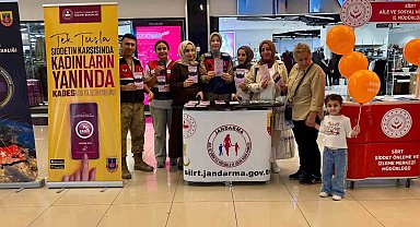 Siirt'te vatandaşlara KADES, UYUMA ve siber güvenlik bilgilendirmesi gerçekleştirildi