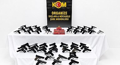 Silah imalathanesine operasyon: 3 gözaltı