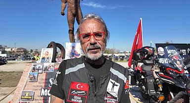Silivri'de kazalarda hayatını kaybeden motosikletliler için anlamlı sürüş