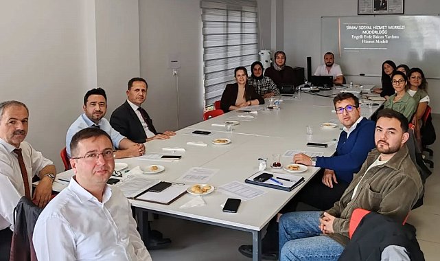 Simav'da sosyal hizmetler için iş birliği toplantısı
