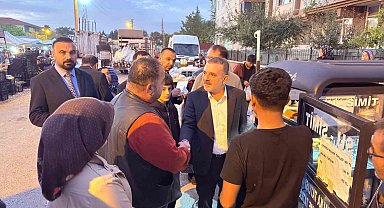 Sincan Belediye Başkanı Ercan semt pazarlarını ziyaret etti