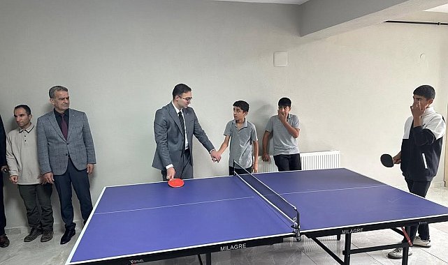 Sincik'te Söğütlü Camii ve gençlik merkezi dualarla hizmete açıldı