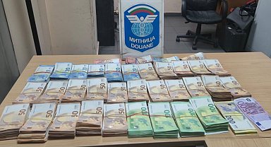 Sınırda 162 bin 700 euro ele geçirildi