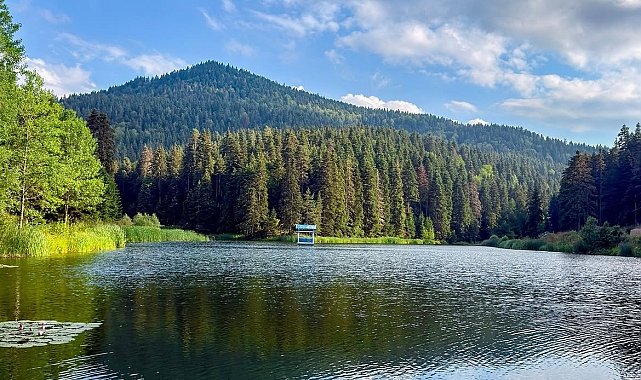 Sinop Akgöl'de sonbahar huzuru