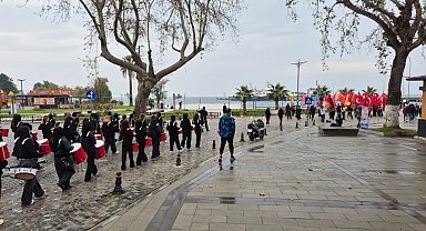 Sinop'ta Cumhuriyet Bayramı tören provası